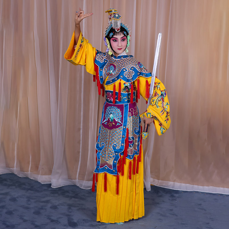 增城霸王别姬虞姬服 软绉别姬服