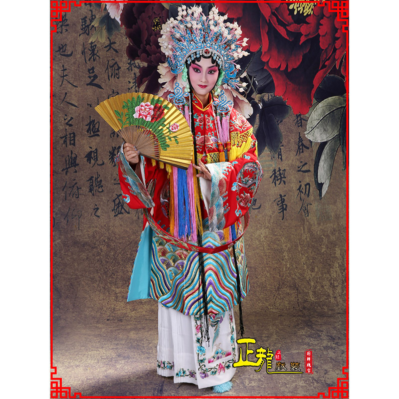 增城凤袍杨贵妃贵妃醉酒 软绉团凤女蟒