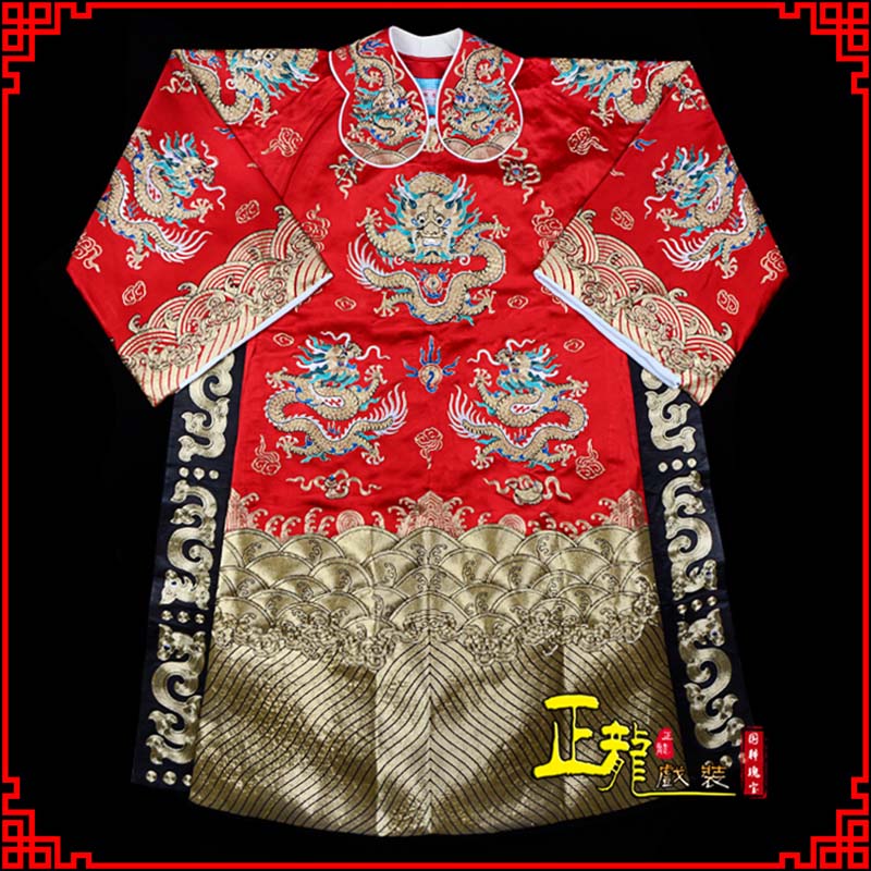 增城皇帝蟒袍全金八宝团龙蟒