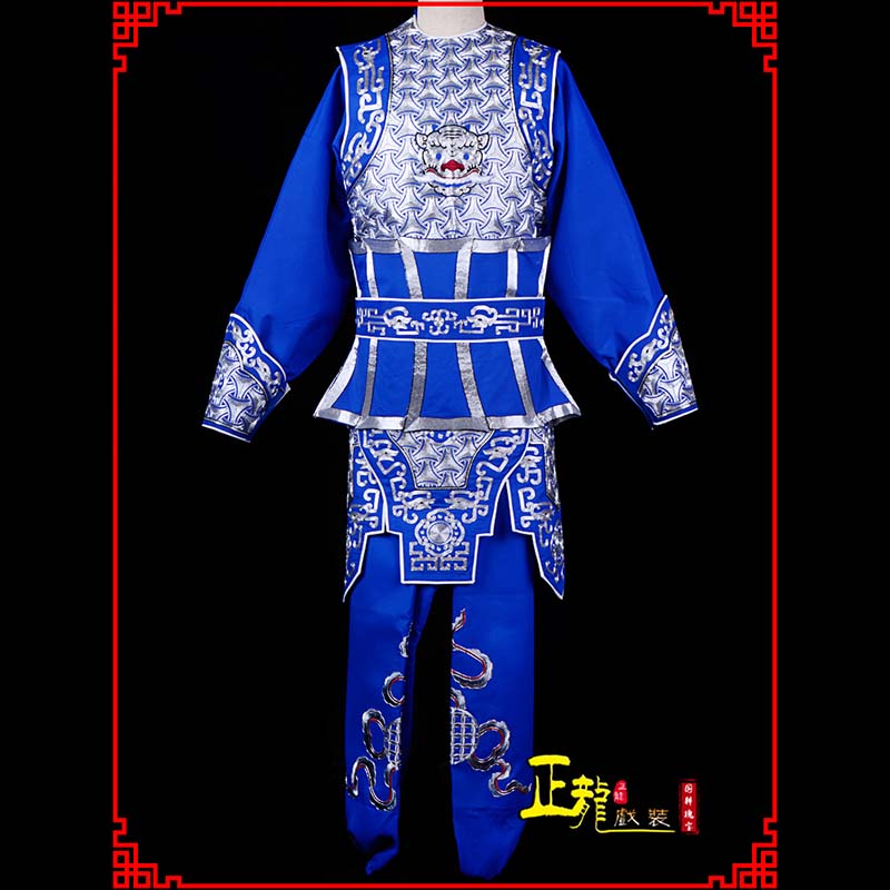 增城武生戏服云肩侉子男兵衣